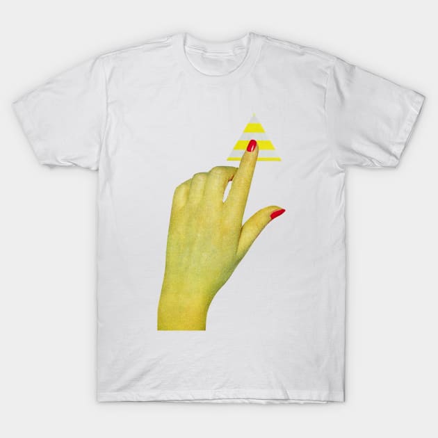 Press the Button T-Shirt by Cassia